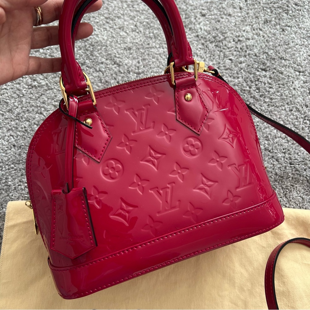 Louis Vuitton LV classic Alma bb satchel bag crossbody - Picture 2 of 10